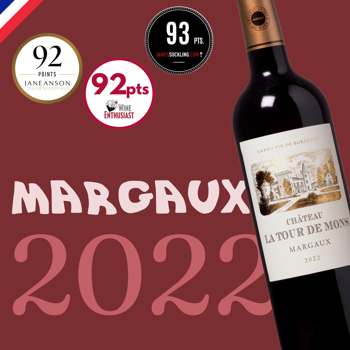 Château La Tour de Mons Margaux 2022