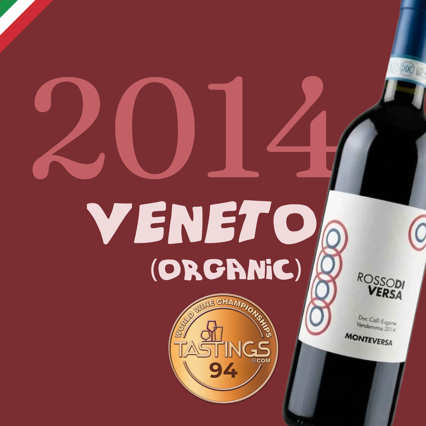 Monteversa RossoDiversa Rosso 2014 (organic)