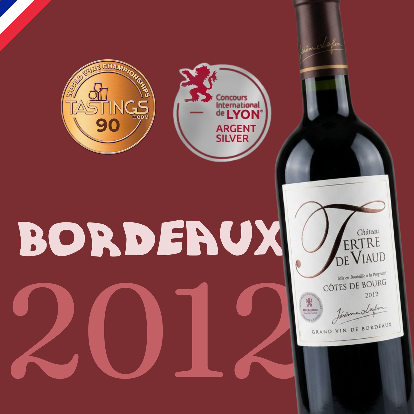 Château Tertre de Viaud Côtes de Bourg 2012